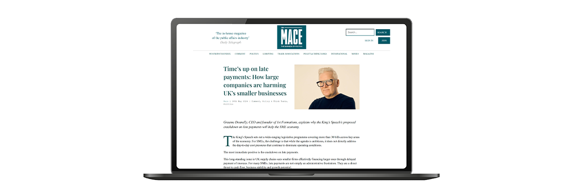 Time’s up on late payments: How large companies are harming UK’s smaller businesses
