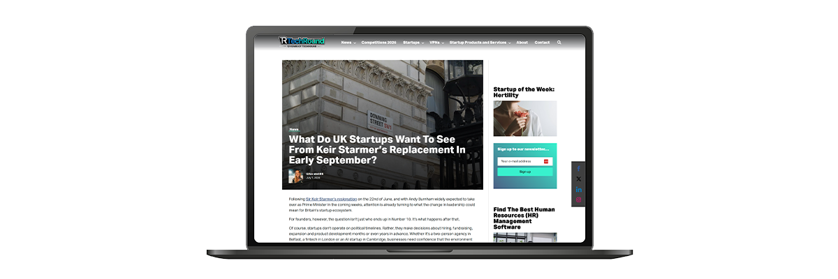 What Do UK Startups Want To See From Keir Starmer’s Replacement In Early September?