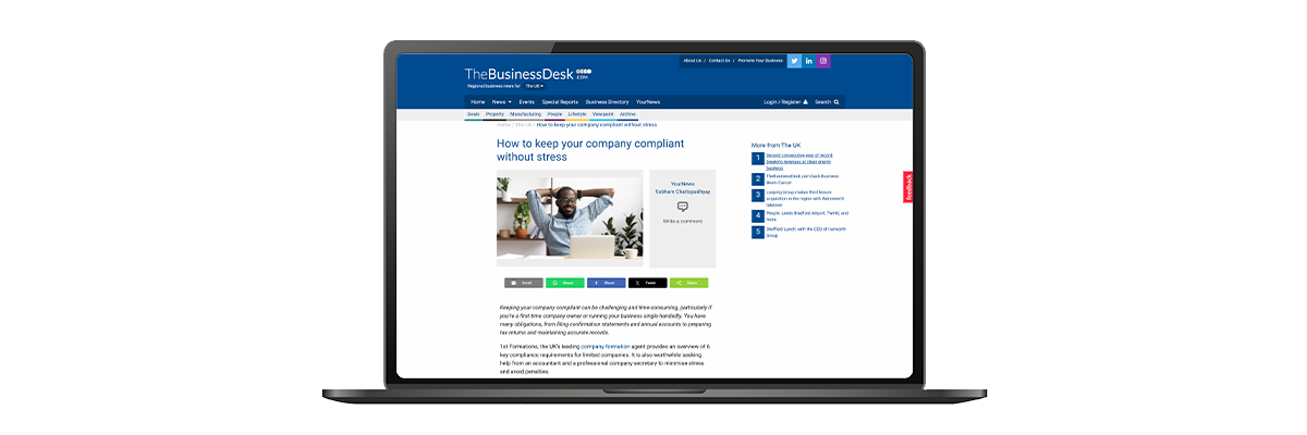 How to keep your company compliant without stress
