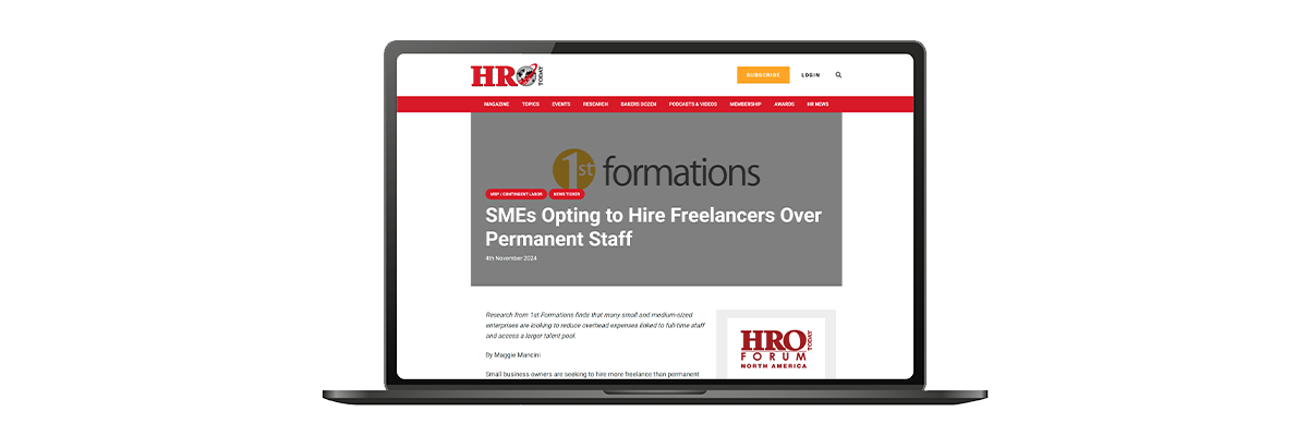 SMEs Opting to Hire Freelancers Over Permanent Staff - HRO Today