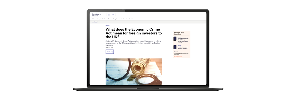 What does the Economic Crime Act mean for foreign investors to the UK?