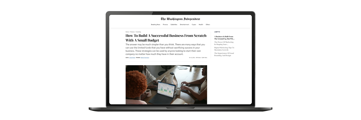 How to Build a Successful Business From Scratch with a Small Budget