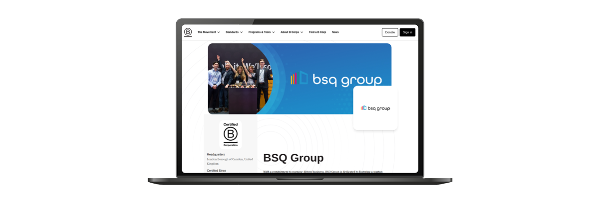 BSQ Group - Certified B Corporation