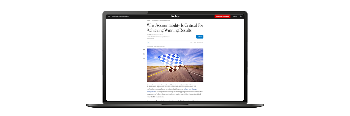 Why Accountability Is Critical For Achieving Winning Results