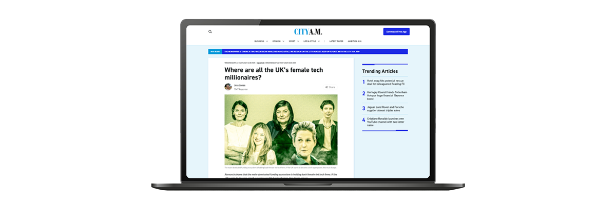 Where are all the UK’s female tech millionaires?