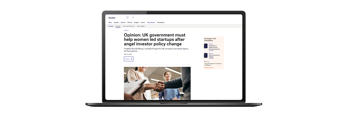Opinion: UK government must help women led startups after angel investor policy change