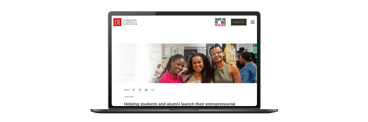 Helping students and alumni launch their entrepreneurial journeys